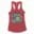 Straight Outta Pachaiyappa's Women's Racerback Tank in Solid Red Color
