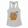 Vettina Thala Yenaku Women's Racerback Tank in Solid White Color