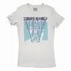 Sodhikkaraangada Women’s T-Shirt in Solid White Color