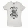 Thalaivaa Avatars Women's T-Shirt in Solid White Color