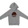 Be Happy, Cool Down, Cool Down, Cool Down Unisex Youth Hoodie in Sport Grey Color
