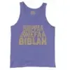 Bhippa Bhiffa Biblak Men/Unisex Tank Top in Violet Color