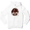 Be Happy, Cool Down, Cool Down, Cool Down Men/Unisex Hoodie in White Color