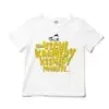 Ena Vechi Kaamedy Keemady Panaliye Unisex Toddler T-Shirt in White Color