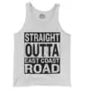 Straight Outta Ecr Men/Unisex Tank Top in White Color