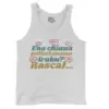 Ena Chinna Pulla Thanama Iruku Rascal Men/Unisex Tank Top in White Color