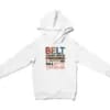 Belt A Device Unisex Youth Hoodie in White Color