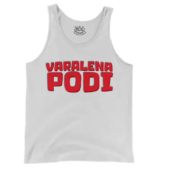 Varalena Podi Men/Unisex Tank Top in White Color