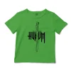 Hukum (Black) Unisex Toddler T-Shirt in Apple Color