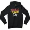 Dindigul Ponnu Da Men/Unisex Hoodie in Black Color