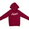 Maghizchi Unisex Youth Hoodie in Cardinal Red Color