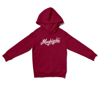 Maghizchi Unisex Youth Hoodie in Cardinal Red Color
