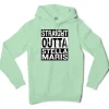 Straight Outta Stella Maris Men/Unisex Hoodie in Mint Color
