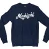 Maghizchi Men/Unisex Long Sleeve Sweatshirt in Navy Color