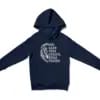 Inni Naan Pora Paadha, Singha Paadhai Unisex Youth Hoodie in Navy Color