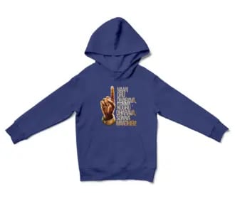 Naan Oru Dharava Sonna, Nooru Dharava Sonna Maadhiri Unisex Youth Hoodie in Purple Color