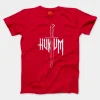 Hukum Men/Unisex T-Shirt in Red Color