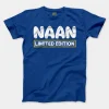 Naan Limited Edition Men/Unisex T-Shirt in Royal Color