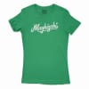 Maghizchi Women's T-Shirt in Solid Kelly Green Color