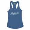 Maghizchi Women's Racerback Tank in Solid Royal Color