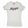 Maghizchi (Black) Women's T-Shirt in Solid White Color