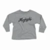 Maghizchi (Black) Youth Unisex Sweatshirt in Sport Grey Color