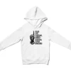 Naan Oru Dharava Sonna, Nooru Dharava Sonna Maadhiri (Black) Unisex Youth Hoodie in White Color