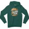 Innikki Plan - Burger Men/Unisex Hoodie in Alpine Green Color