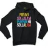 Poo Nu Sollalam Men/Unisex Hoodie in Black Color