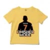 Msd - Finisher Mode Unisex Toddler T-Shirt in Butter Color