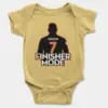 Msd - Finisher Mode Short Sleeve Baby Onesie in Butter Color