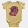 Singham Singla Dham Varum Short Sleeve Baby Onesie in Butter Color