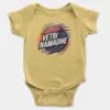 Vetri Namadhe Short Sleeve Baby Onesie in Butter Color
