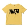 Tha7A Unisex Toddler T-Shirt in Butter Color