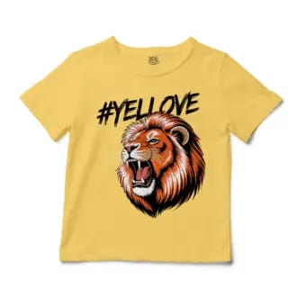 #Yellove Unisex Toddler T-Shirt in Butter Color