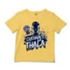 Chennais Own Thala Unisex Toddler T-Shirt in Butter Color
