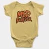 Msd Forever Short Sleeve Baby Onesie in Butter Color