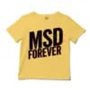 Msd Forever Unisex Toddler T-Shirt in Butter Color