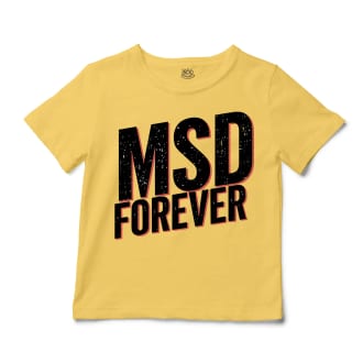 Msd Forever Unisex Toddler T-Shirt in Butter Color