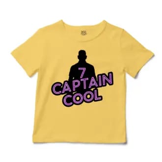 Captain Cool Unisex Toddler T-Shirt in Butter Color