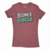 Boomer Uncle Women's T-Shirt in Cardinal Color