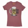 Inniki Plan - Beer Women's T-Shirt in Cardinal Color