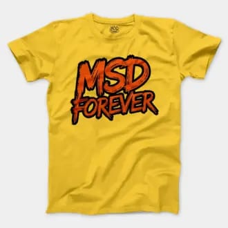 Msd Forever Men/Unisex T-Shirt in Daisy Color