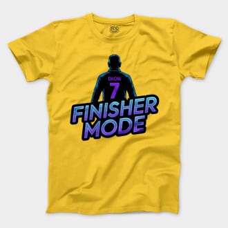 Finisher Mode Men/Unisex T-Shirt in Daisy Color