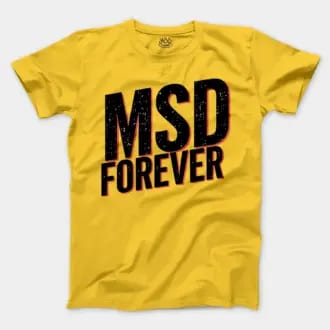 Msd Forever Men/Unisex T-Shirt in Daisy Color