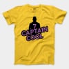 Captain Cool Men/Unisex T-Shirt in Daisy Color