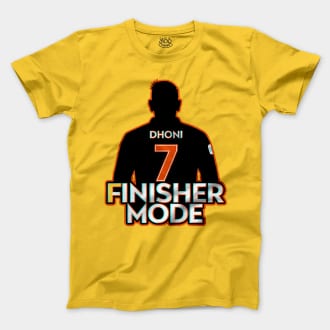 Msd - Finisher Mode Men/Unisex T-Shirt in Daisy Color