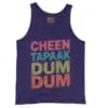 Cheen Tapaak Dum Dum Men/Unisex Tank Top in Grape Color