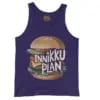 Innikki Plan - Burger Men/Unisex Tank Top in Grape Color