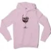 Innikki Plan - Wine Men/Unisex Hoodie in Light Pink Color